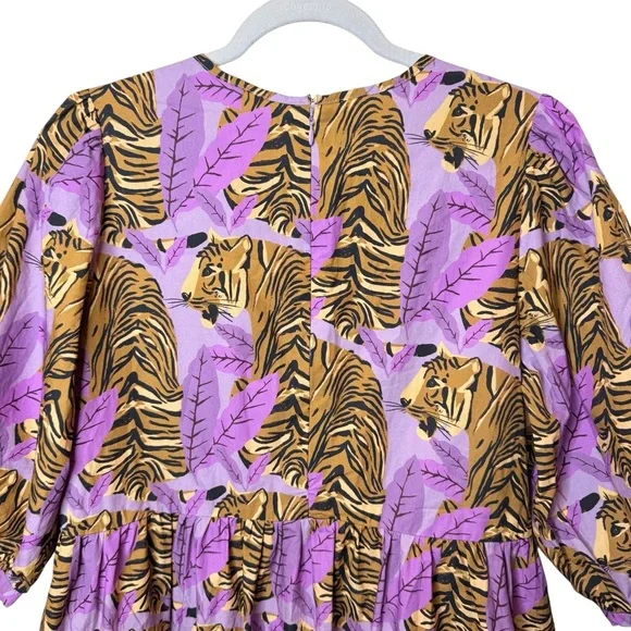 FARM Rio Tiger Leaves Mini Dress - Picture 9 of 13